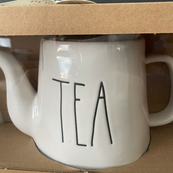 Rae Dunn Tea and Honey Pot with Dipper Set NEW - Picture 2 of 5
